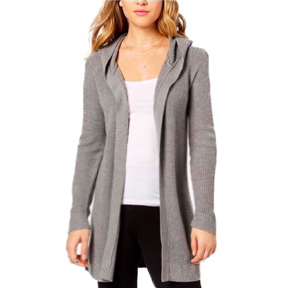 Kensie Sweaters - Hooded Cardigan